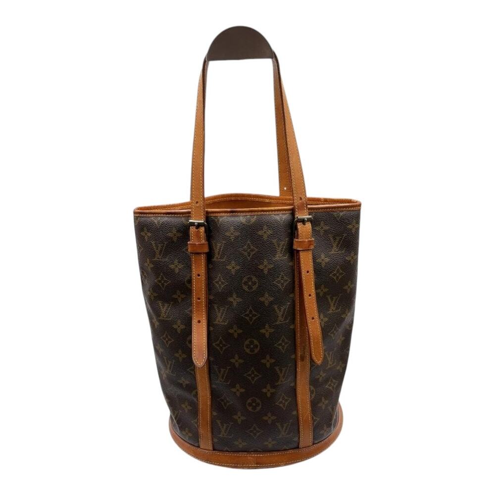 Louis Vuitton Monogram Bucket GM Tote – Vintage – Removed Lining – Serial Number